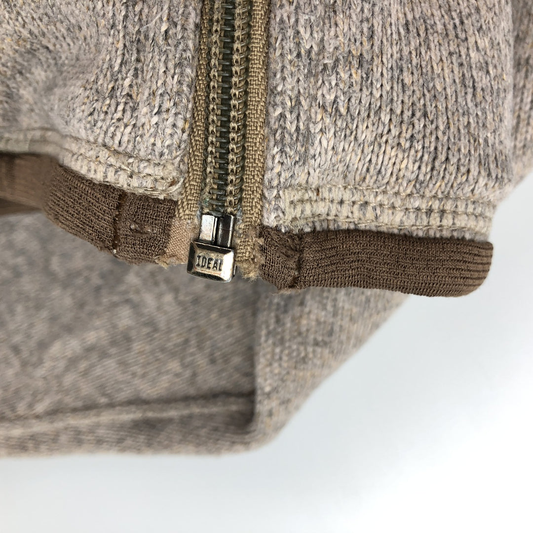2000'S Patagonia Better Sweater Jacket 25525S9 Men's Size L polyester Beige type Vintage Second Hand