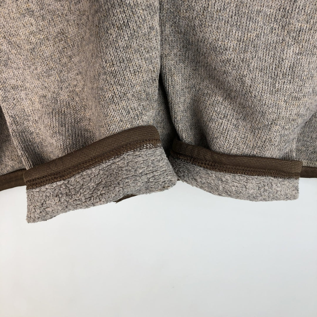 2000'S Patagonia Better Sweater Jacket 25525S9 Men's Size L polyester Beige type Vintage Second Hand