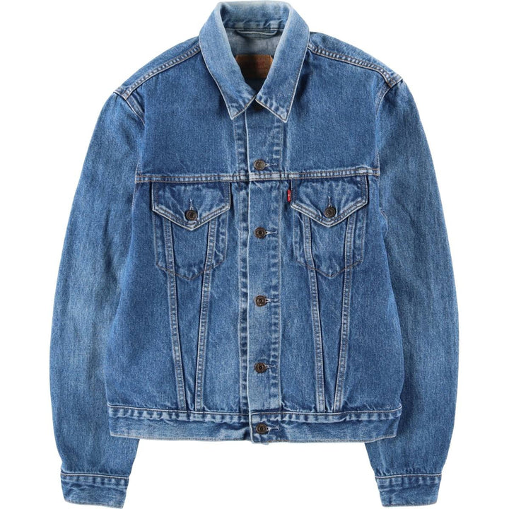90'S Levi's 70500-0219 Denim Jacket, Men's Size L, Vintage cotton blue type Vintage Second Hand
