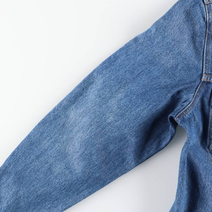 90'S Levi's 70500-0219 Denim Jacket, Men's Size L, Vintage cotton blue type Vintage Second Hand