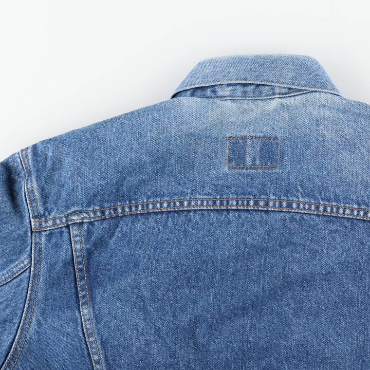 90'S Levi's 70500-0219 Denim Jacket, Men's Size L, Vintage cotton blue type Vintage Second Hand