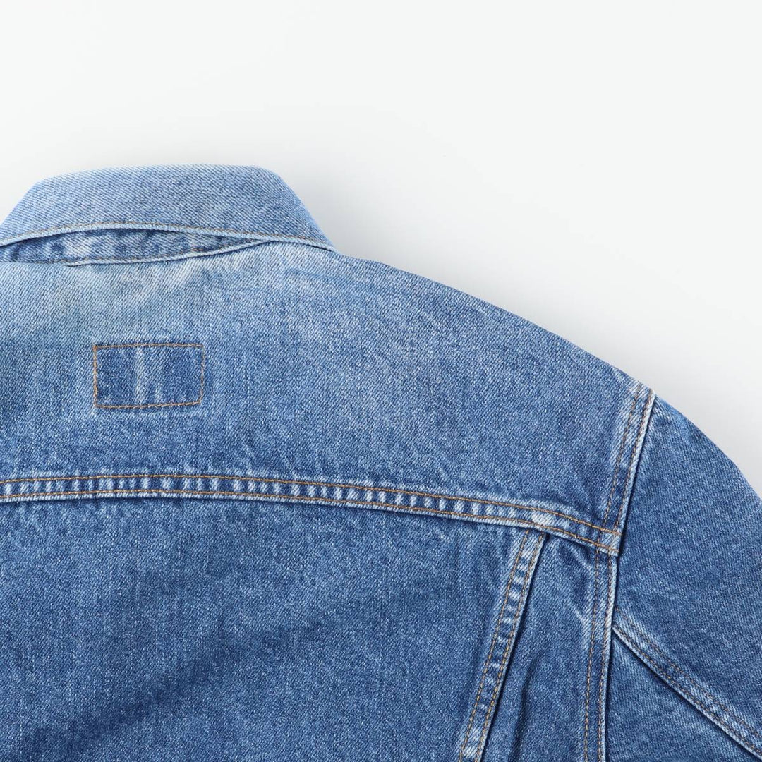90'S Levi's 70500-0219 Denim Jacket, Men's Size L, Vintage cotton blue type Vintage Second Hand