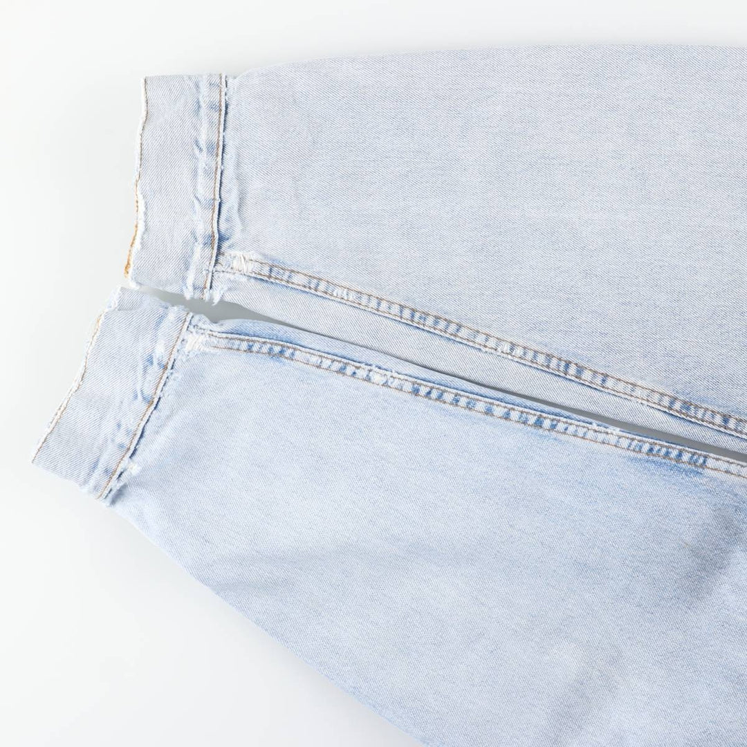 90'S Levi's 70503-0482 Euro Model Denim Jacket, Men's XL, Vintage cotton blue type Vintage Second Hand