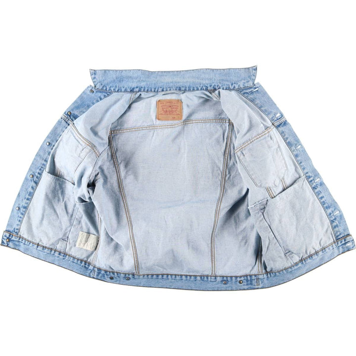90'S Levi's 70503-0210 denim jacket, G-jacket, men's XL size, vintage cotton blue type Vintage Second Hand