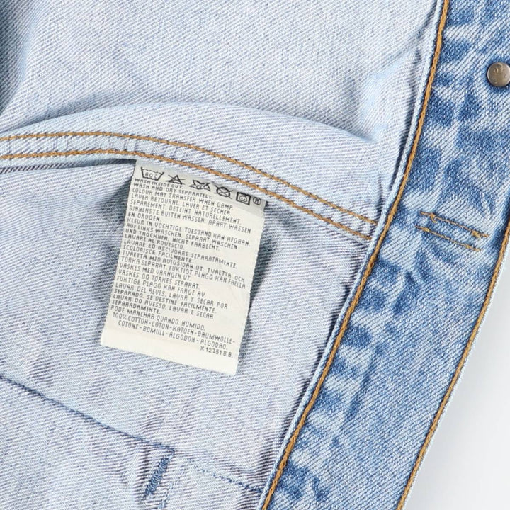 90'S Levi's 70503-0210 denim jacket, G-jacket, men's XL size, vintage cotton blue type Vintage Second Hand