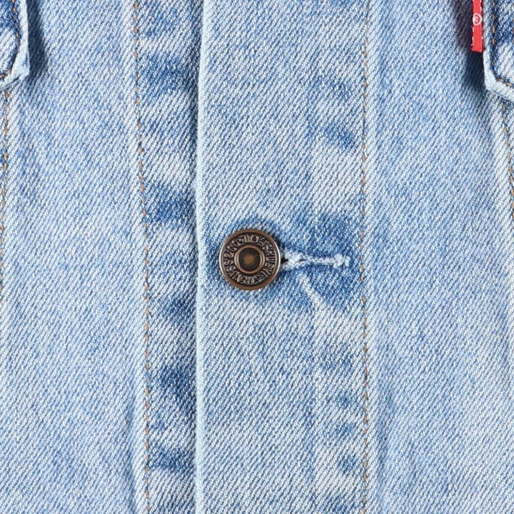 90'S Levi's 70503-0210 denim jacket, G-jacket, men's XL size, vintage cotton blue type Vintage Second Hand