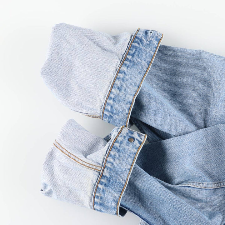 90'S Levi's 70503-0210 denim jacket, G-jacket, men's XL size, vintage cotton blue type Vintage Second Hand