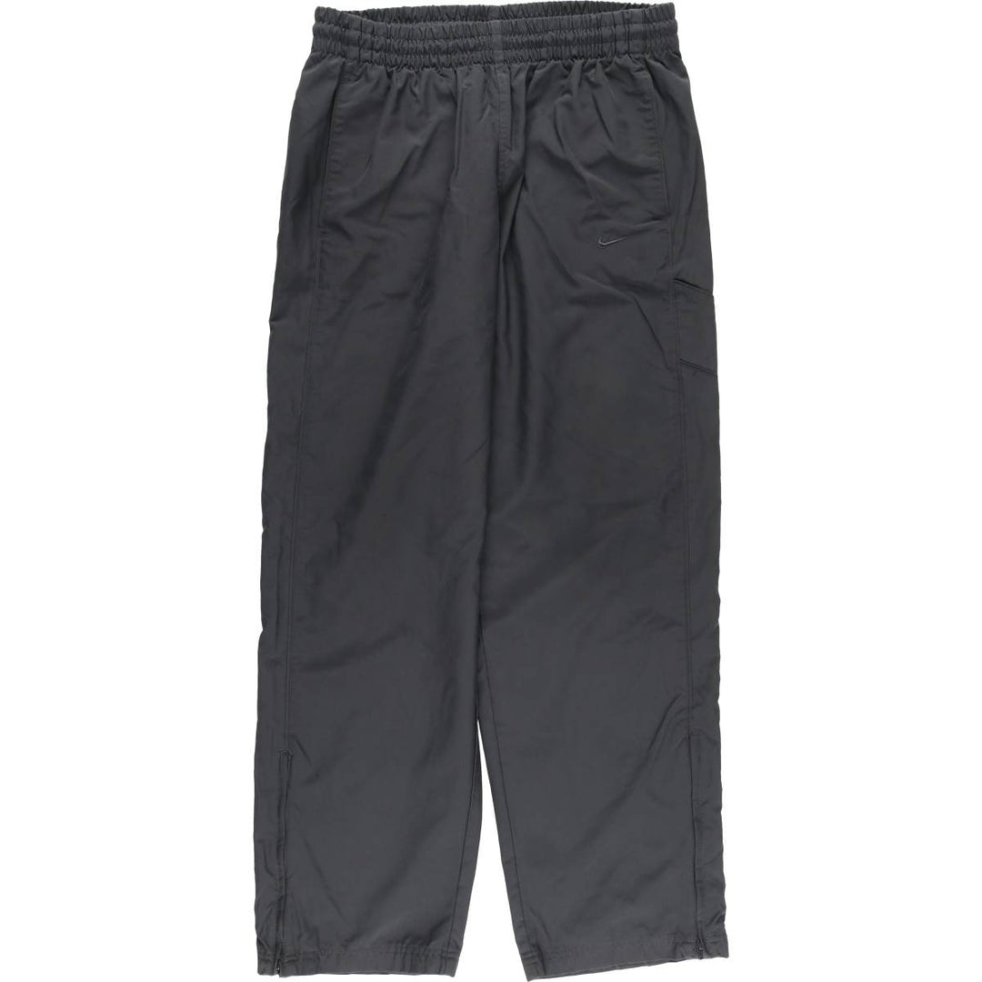Nike NIKE Warm-up pants, nylon pants, rustling pants, men's size L polyester black type Vintage Second Hand