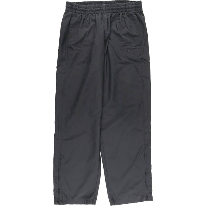 Nike NIKE Warm-up pants, nylon pants, rustling pants, men's size L polyester black type Vintage Second Hand