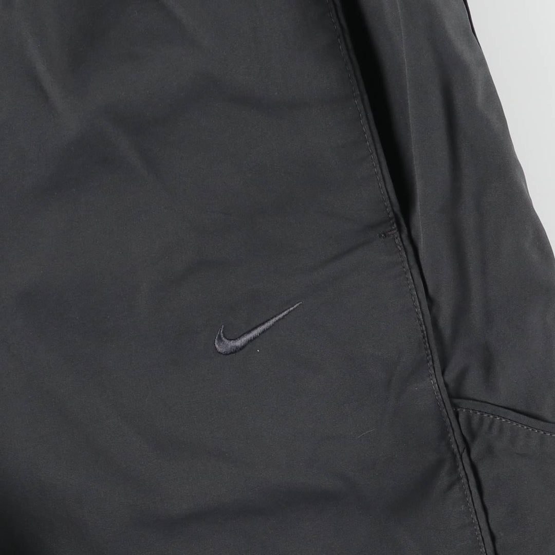 Nike NIKE Warm-up pants, nylon pants, rustling pants, men's size L polyester black type Vintage Second Hand