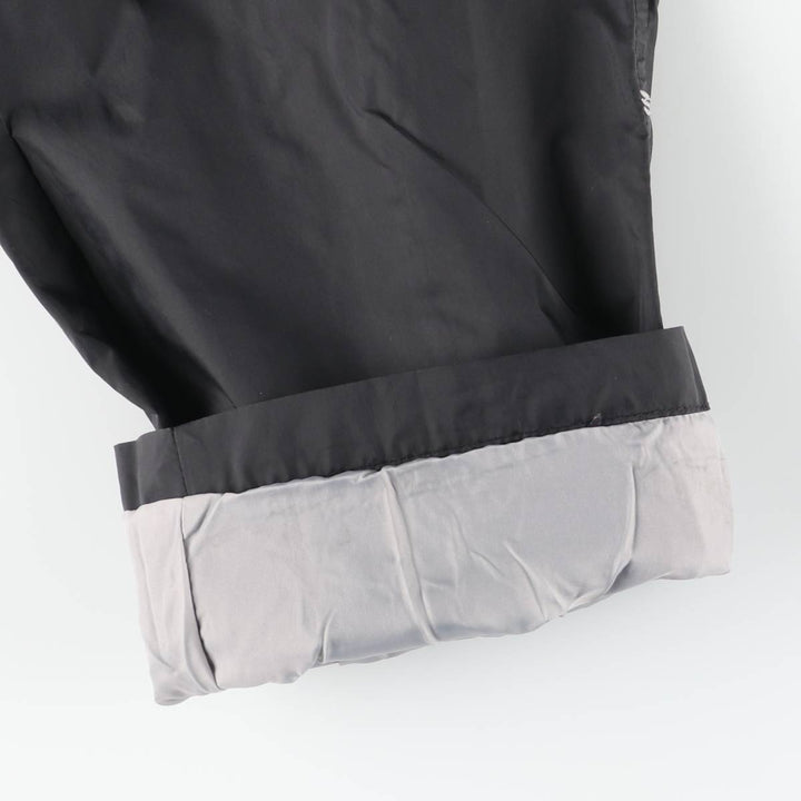 00'S Adidas nylon pants, rustling pants, men's size M Nylon black type Vintage Second Hand