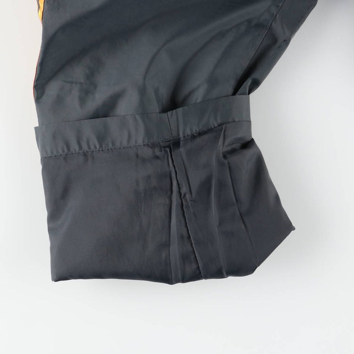 90s~00'S Adidas nylon pants, rustling pants, men's size L Nylon black type Vintage Second Hand
