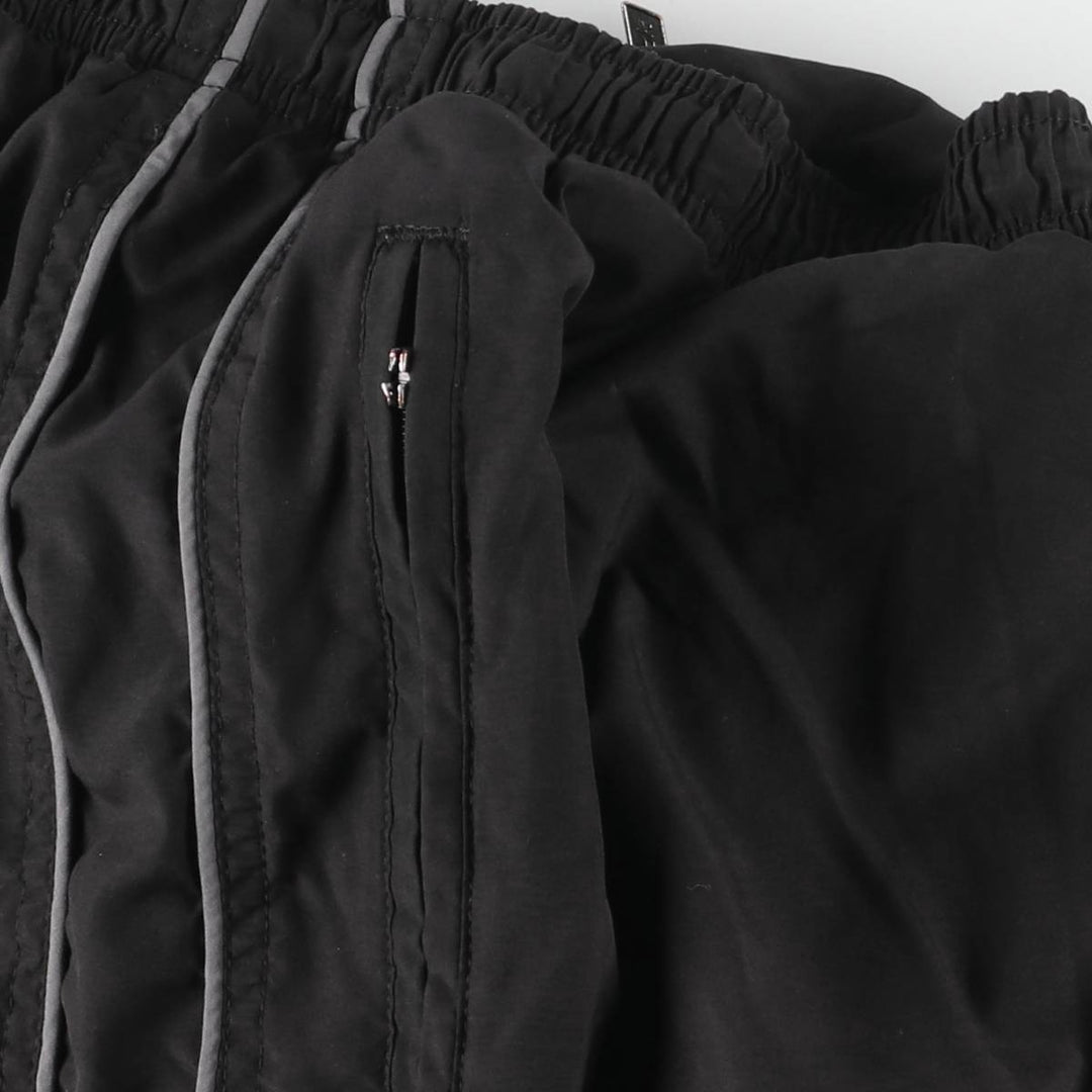 Reebok Warm-Up Pants, Nylon, Shaka Shaka Pants, Men's Size L polyester black type Vintage Second Hand