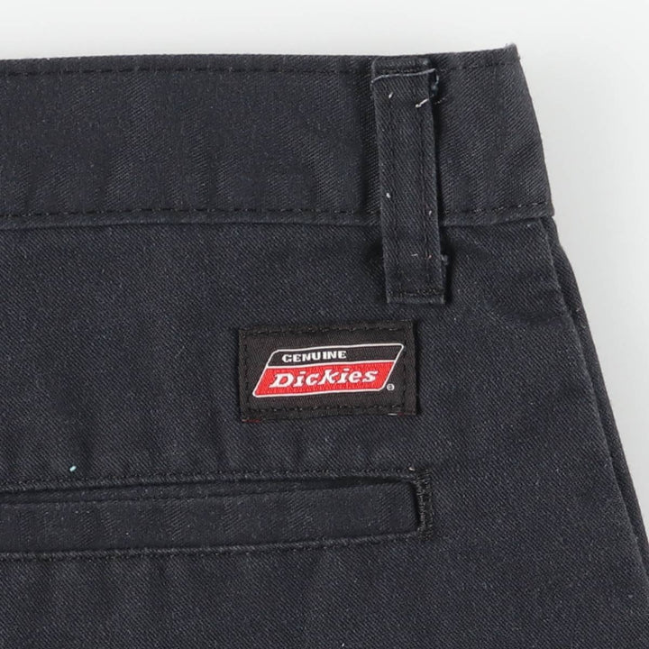 Dickies Work Shorts, Half Pants, Men's, W37 equivalent polyester black type Vintage Second Hand