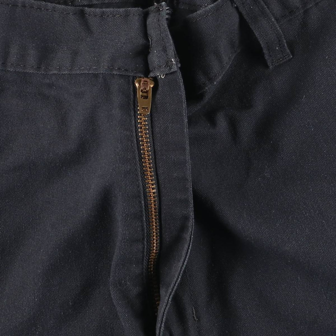 Dickies Work Shorts, Half Pants, Men's, W37 equivalent polyester black type Vintage Second Hand