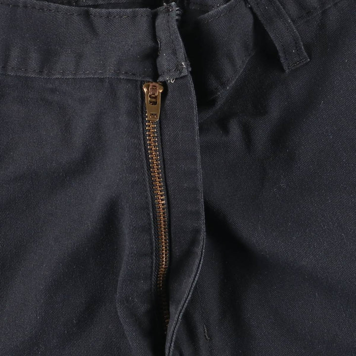 Dickies Work Shorts, Half Pants, Men's, W37 equivalent polyester black type Vintage Second Hand