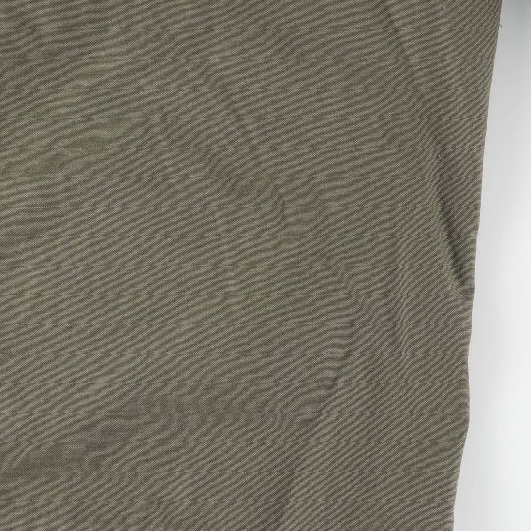 Vintage 80s-90'S Lands' End hunting jacket, men's size XL cotton Khaki type Vintage Second Hand