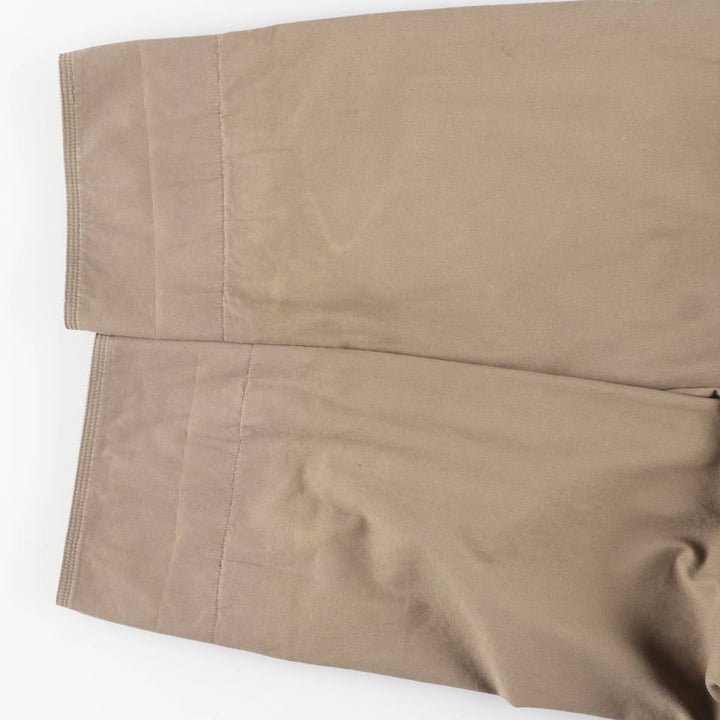 90'S J.Crew Vintage Hunting Jacket, Men's Size L cotton beige type brown Vintage Second Hand