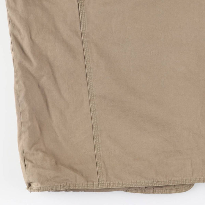90'S J.Crew Vintage Hunting Jacket, Men's Size L cotton beige type brown Vintage Second Hand