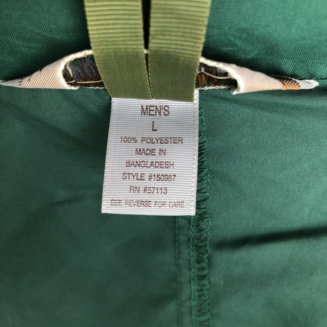90'S Vintage EMS Mountain Jacket, Shell Jacket, Men's Size L polyester green type Vintage Second Hand
