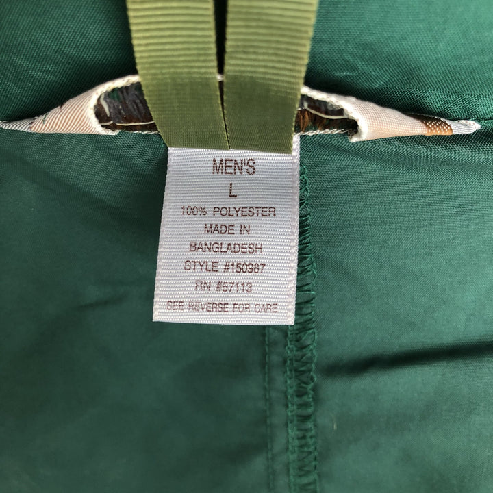 90'S Vintage EMS Mountain Jacket, Shell Jacket, Men's Size L polyester green type Vintage Second Hand