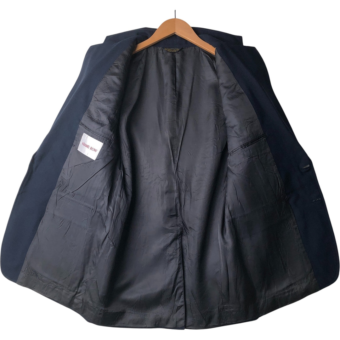 ADAMS ROW Navy Blazer, Tailored Jacket, Made in USA, Men's Size M unclear navy blue type Vintage Second Hand