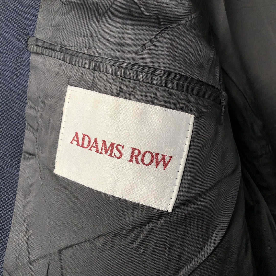 ADAMS ROW Navy Blazer, Tailored Jacket, Made in USA, Men's Size M unclear navy blue type Vintage Second Hand