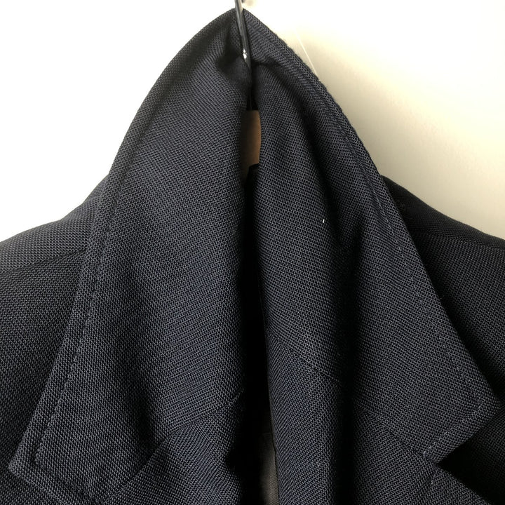 ADAMS ROW Navy Blazer, Tailored Jacket, Made in USA, Men's Size M unclear navy blue type Vintage Second Hand