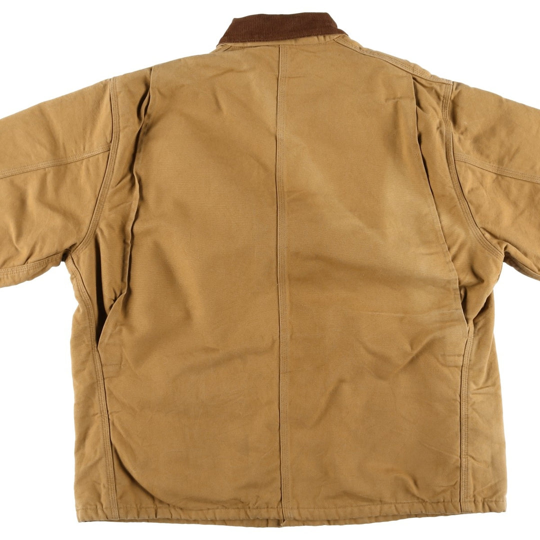 Vintage Carhartt Michigan Chore Coat/Duck Coverall, Men's XL unclear beige type brown Vintage Second Hand