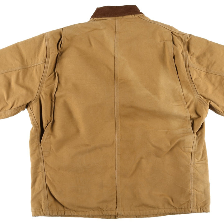 Vintage Carhartt Michigan Chore Coat/Duck Coverall, Men's XL unclear beige type brown Vintage Second Hand