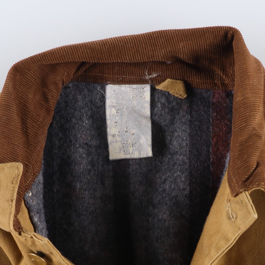 Vintage Carhartt Michigan Chore Coat/Duck Coverall, Men's XL unclear beige type brown Vintage Second Hand
