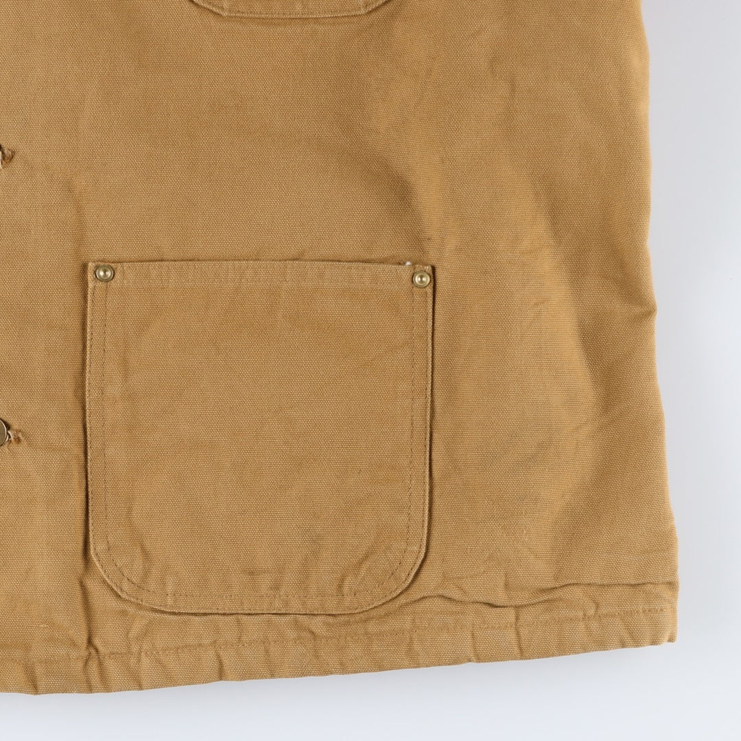 Vintage Carhartt Michigan Chore Coat/Duck Coverall, Men's XL unclear beige type brown Vintage Second Hand