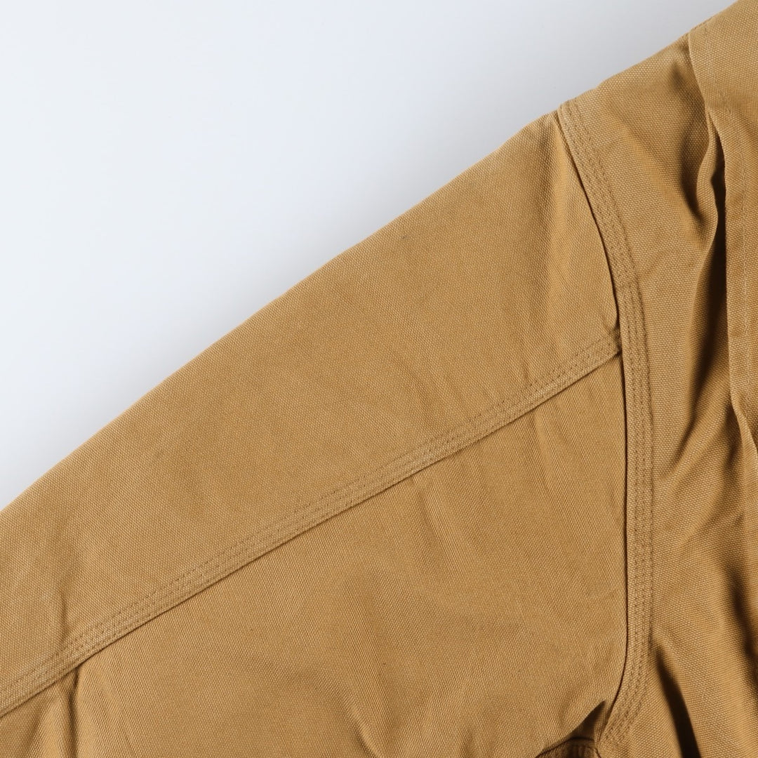Vintage Carhartt Michigan Chore Coat/Duck Coverall, Men's XL unclear beige type brown Vintage Second Hand