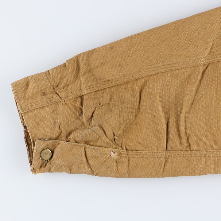 Vintage Carhartt Michigan Chore Coat/Duck Coverall, Men's XL unclear beige type brown Vintage Second Hand