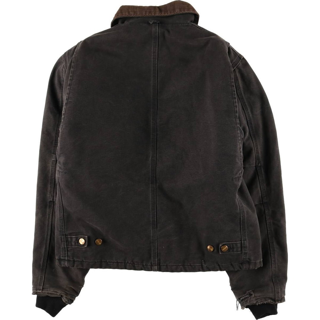 Carhartt Traditional Padded Duck Work Jacket, Men's Size L unclear black type Vintage Second Hand