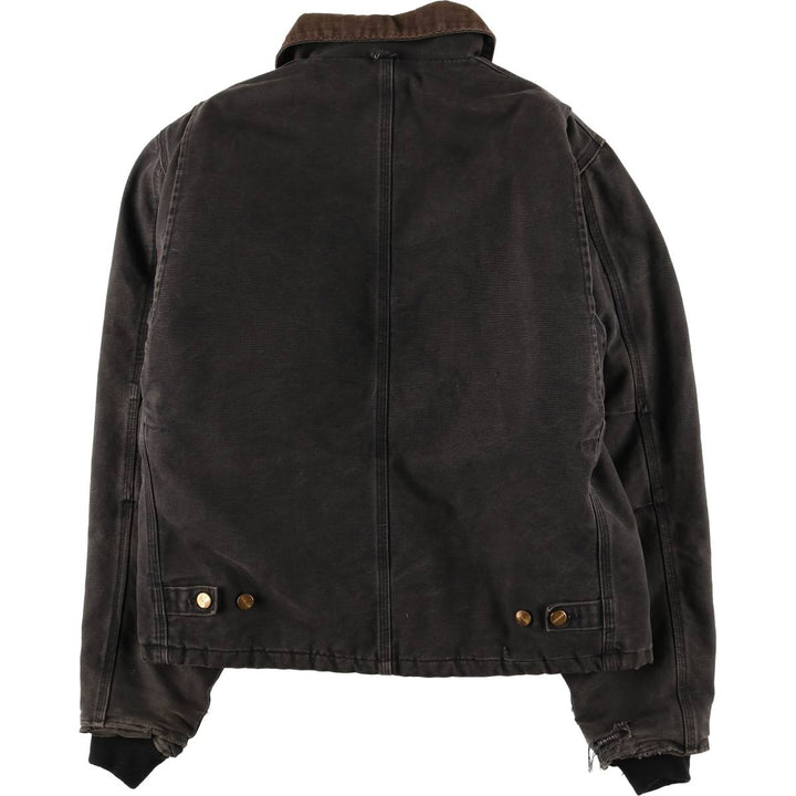 Carhartt Traditional Padded Duck Work Jacket, Men's Size L unclear black type Vintage Second Hand