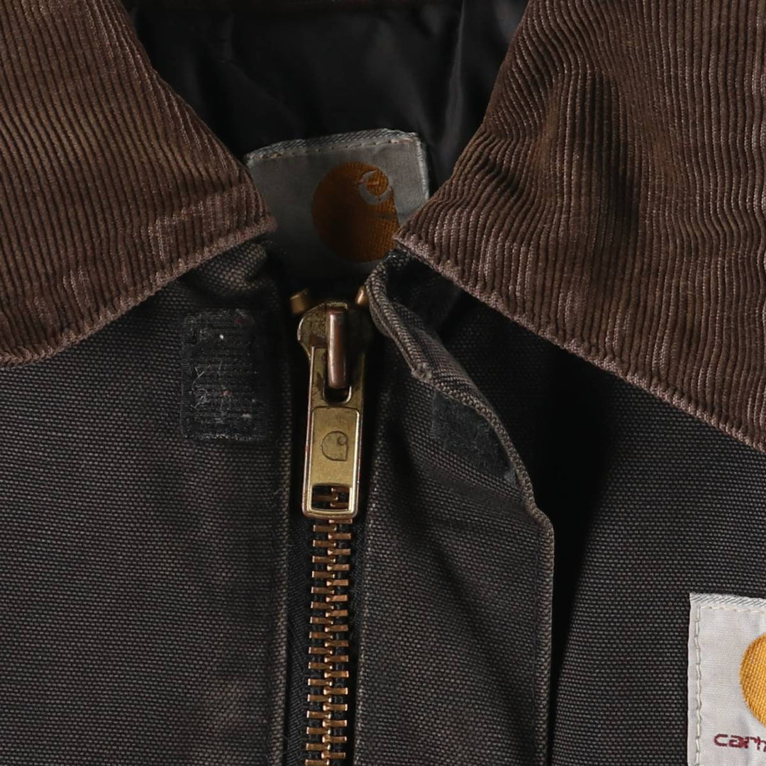 Carhartt Traditional Padded Duck Work Jacket, Men's Size L unclear black type Vintage Second Hand