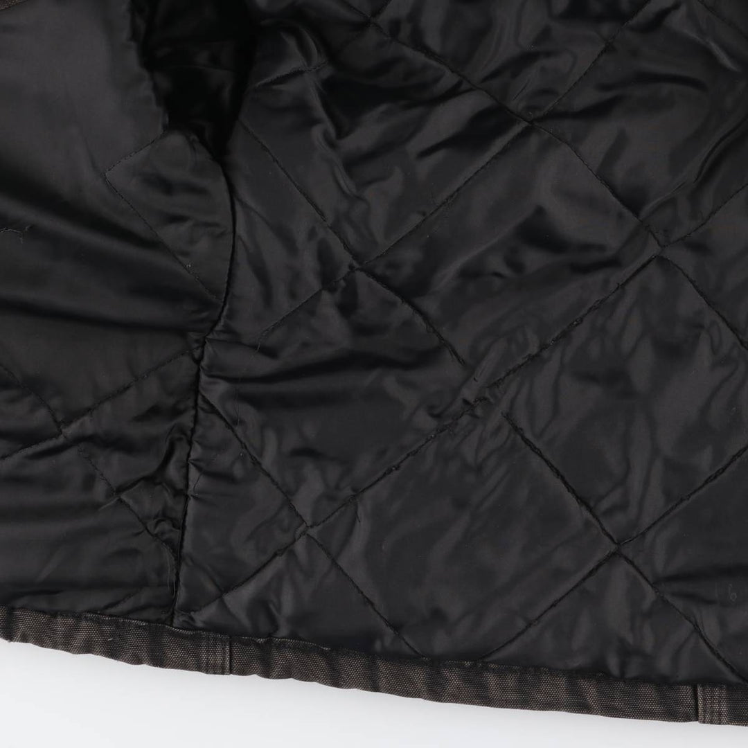 Carhartt Traditional Padded Duck Work Jacket, Men's Size L unclear black type Vintage Second Hand