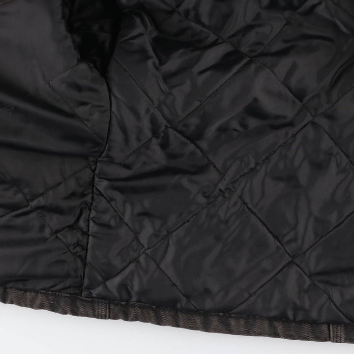 Carhartt Traditional Padded Duck Work Jacket, Men's Size L unclear black type Vintage Second Hand