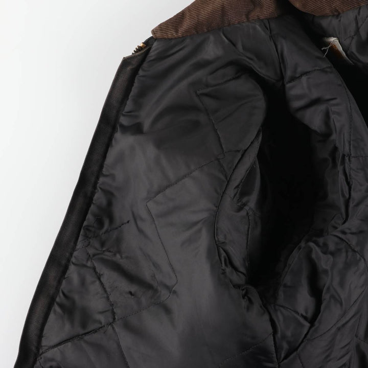Carhartt Traditional Padded Duck Work Jacket, Men's Size L unclear black type Vintage Second Hand