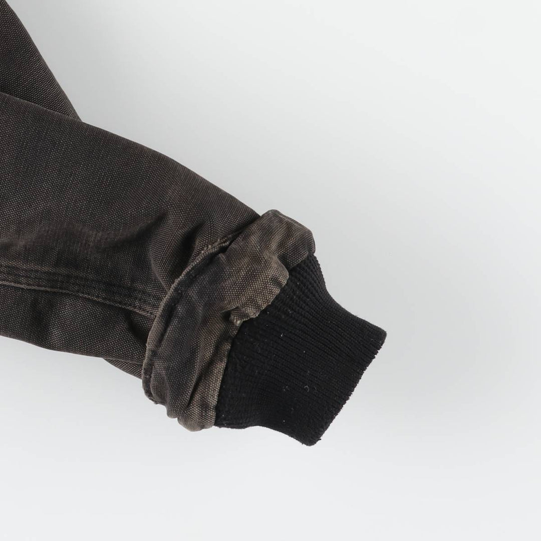 Carhartt Traditional Padded Duck Work Jacket, Men's Size L unclear black type Vintage Second Hand