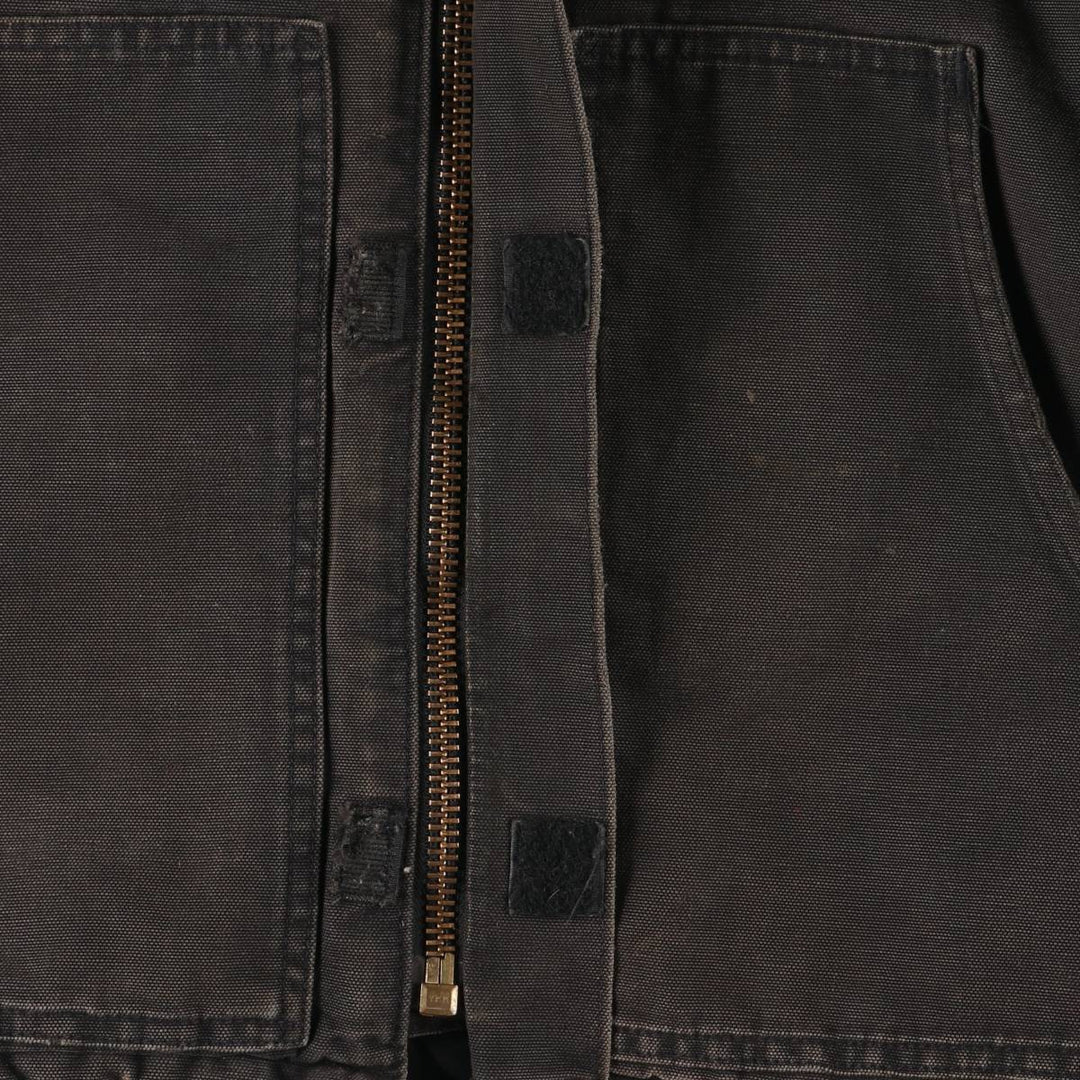 Carhartt Traditional Padded Duck Work Jacket, Men's Size L unclear black type Vintage Second Hand