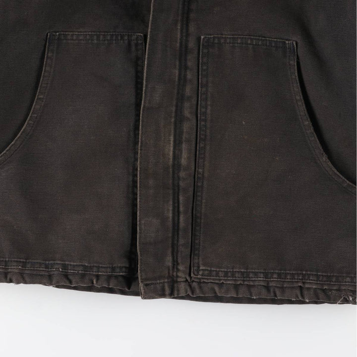 Carhartt Traditional Padded Duck Work Jacket, Men's Size L unclear black type Vintage Second Hand