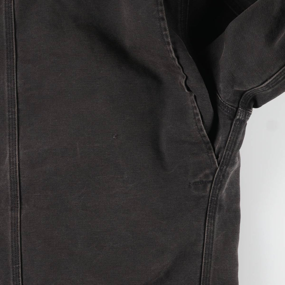 Carhartt Traditional Padded Duck Work Jacket, Men's Size L unclear black type Vintage Second Hand