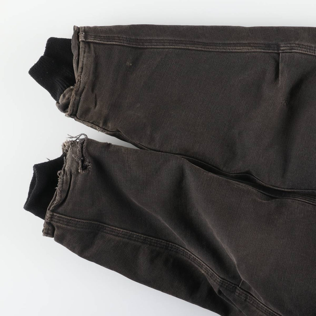 Carhartt Traditional Padded Duck Work Jacket, Men's Size L unclear black type Vintage Second Hand