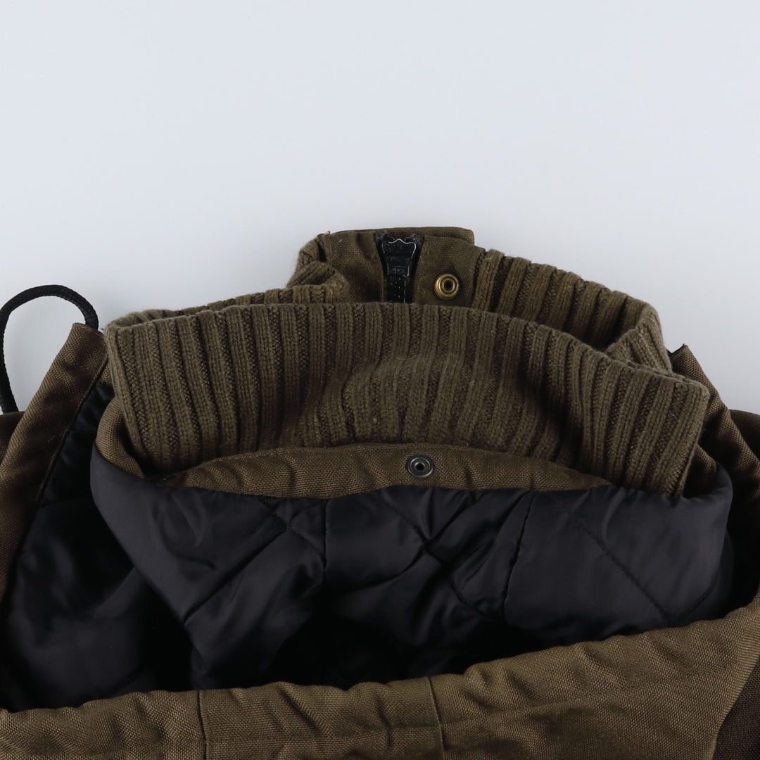 Carhartt Ranger Jacket, padded hoodie and puffer jacket, men's size L Nylon Khaki type brown Vintage Second Hand
