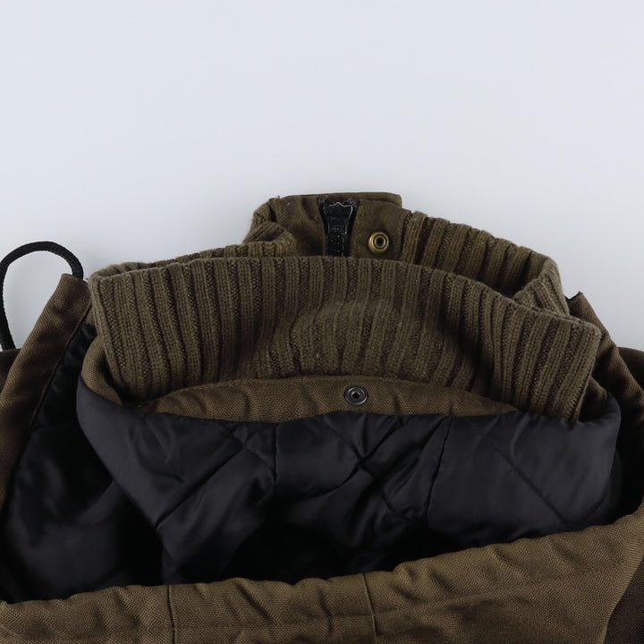 Carhartt Ranger Jacket, padded hoodie and puffer jacket, men's size L Nylon Khaki type brown Vintage Second Hand