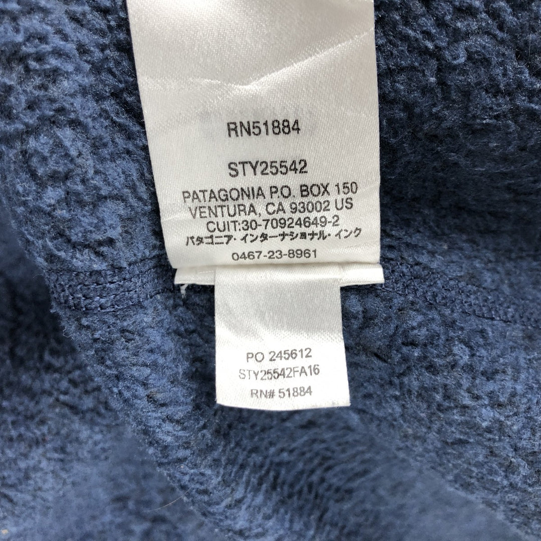Patagonia Better Sweater Jacket 25542FA16, Women's Medium Fleece Jacket polyester navy blue type Vintage Second Hand