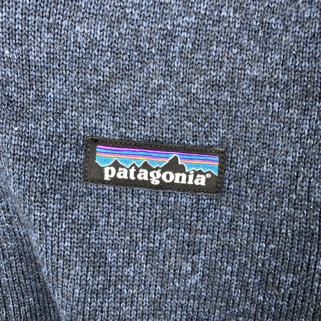 Patagonia Better Sweater Jacket 25542FA16, Women's Medium Fleece Jacket polyester navy blue type Vintage Second Hand