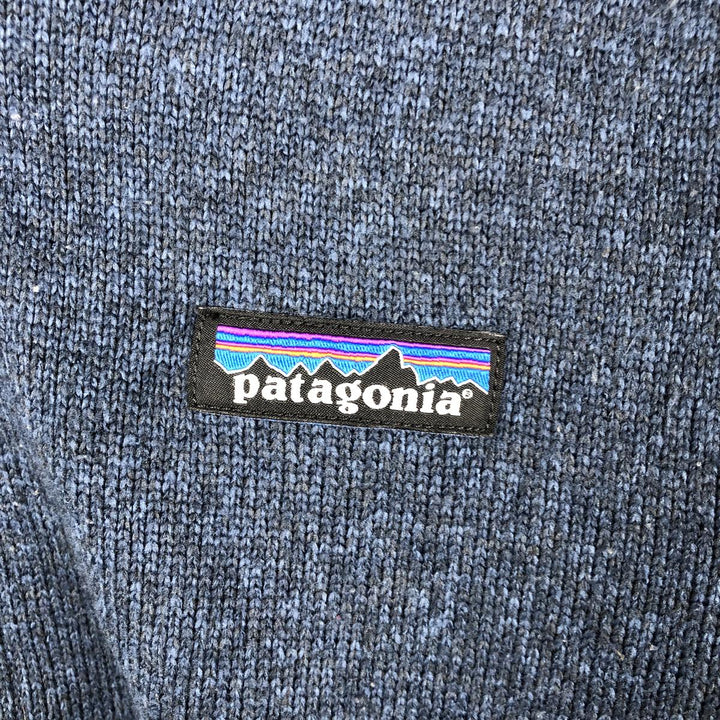 Patagonia Better Sweater Jacket 25542FA16, Women's Medium Fleece Jacket polyester navy blue type Vintage Second Hand